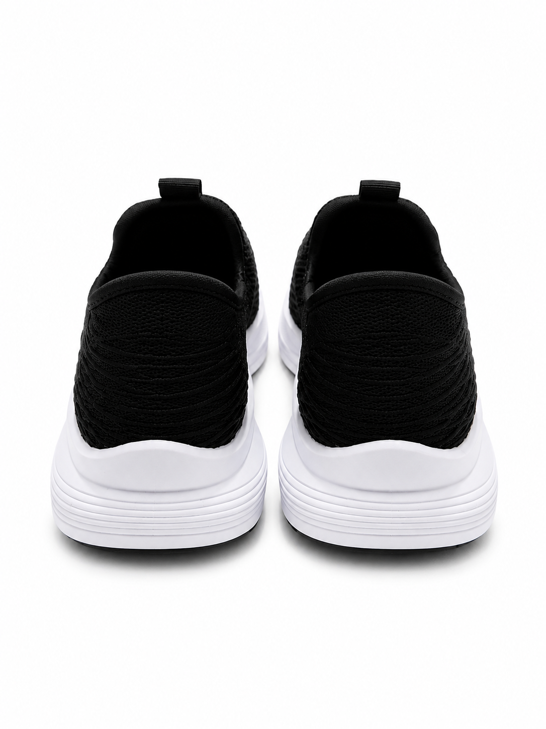 Skechers Hands Free Slip-ins® Max Cushioning Running Shoes – Black/White