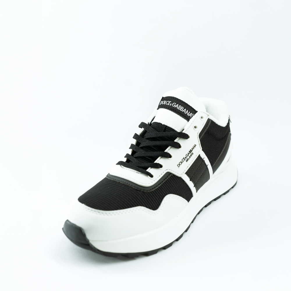 Dolce & Gabbana Low-Top Logo Panel Sneakers